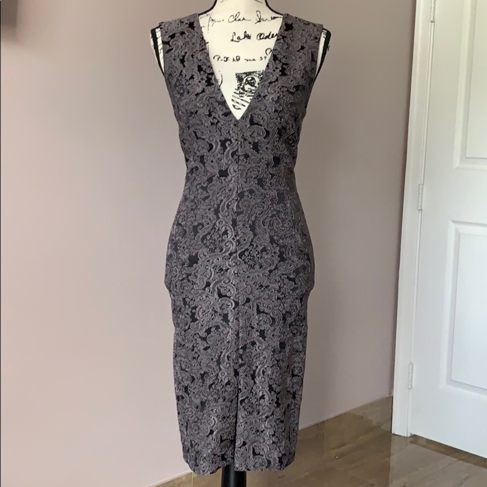 NWT, Alice and Olivia brocade dress